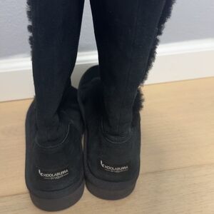 UGG Koolaburra Black Ankle Boots
